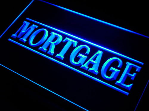 Mortgage Services Neon Light Sign